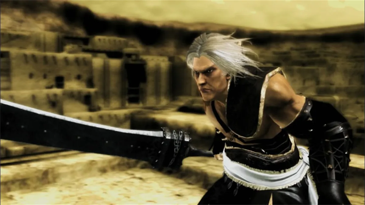 Nhiều khung cảnh từ game NieR, minh họa lối chơi nhập vai hành động độc đáo trong một thế giới đổ nát.