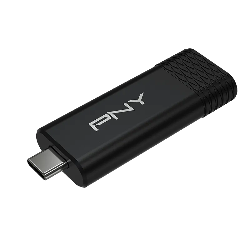 Ổ đĩa flash USB PNY PRO Elite V3 Type-C với thiết kế kim loại bền bỉ và cổng USB 3.2 Gen 2 siêu tốc