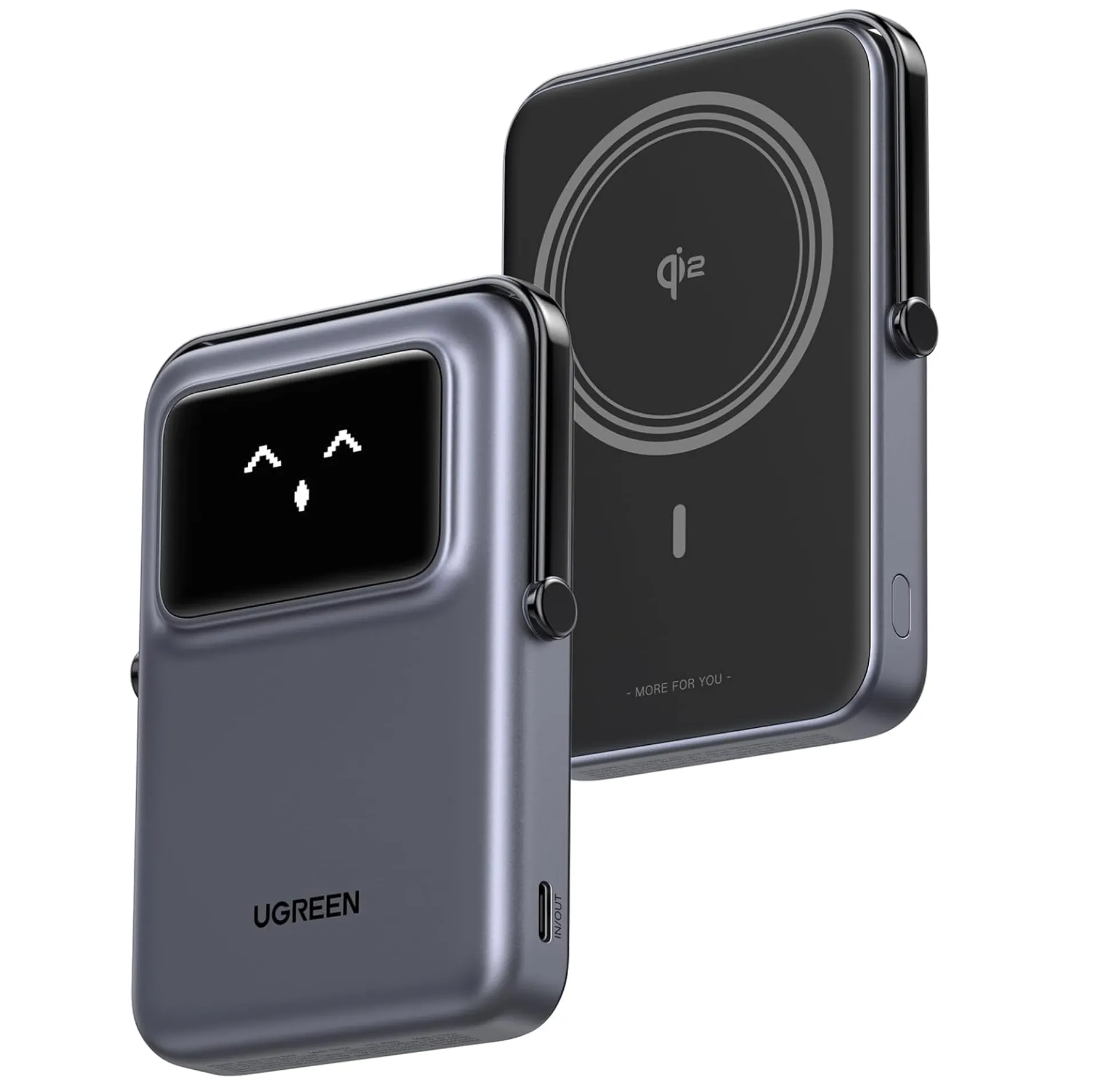 Pin sạc dự phòng không dây nam châm Ugreen Uno 10000mAh 15W.