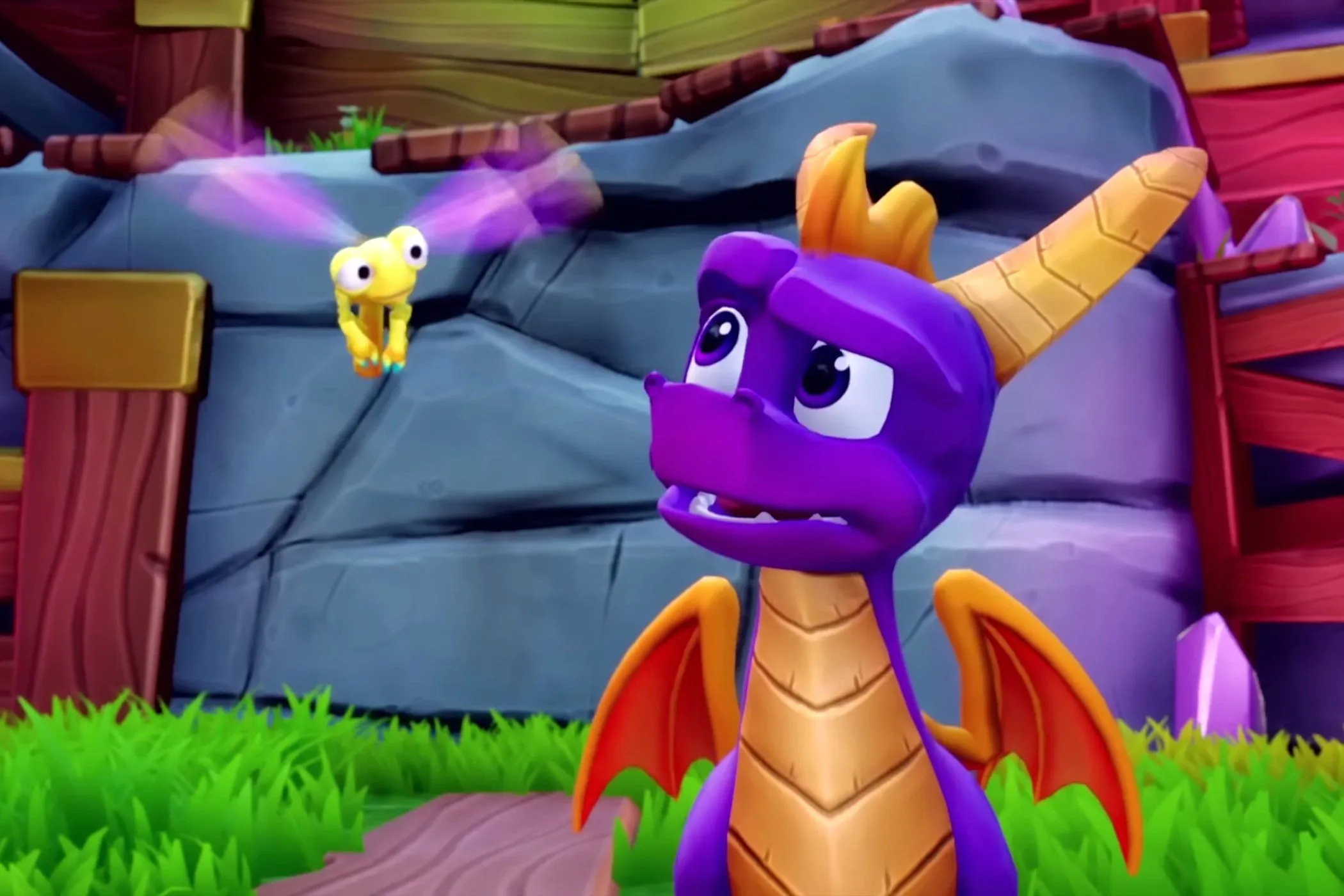 Rồng Spyro và Sparks trong Spyro Reignited Trilogy, minh chứng cho sức sống của thể loại platformer hoài niệm