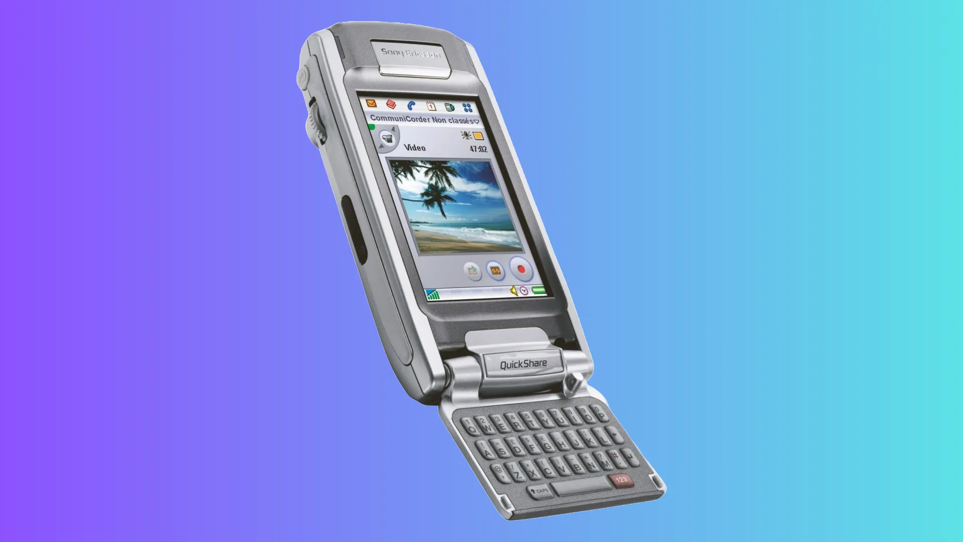 Sony Ericsson P910 nâng cấp với bàn phím QWERTY đầy đủ tích hợp trên nắp lật