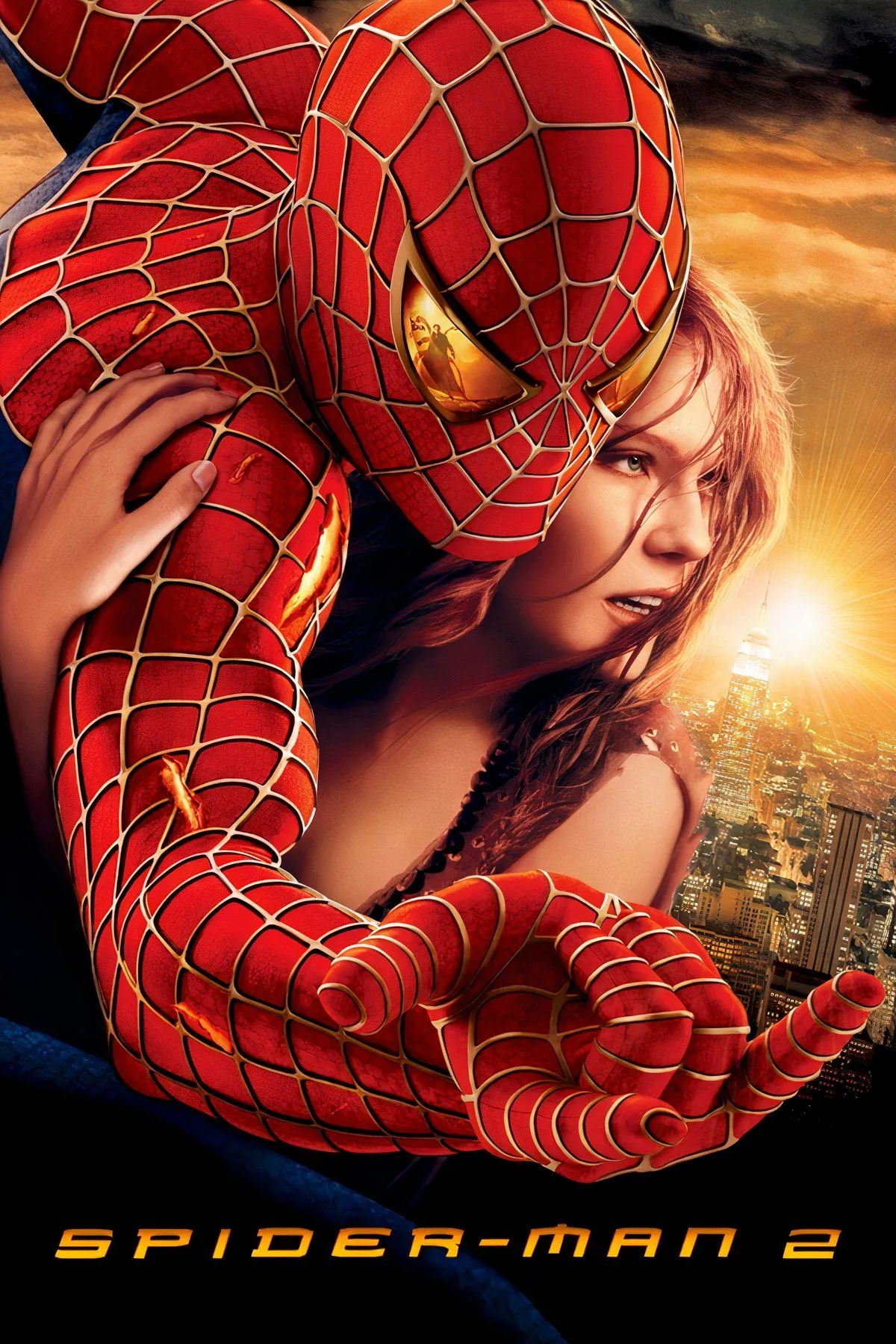 Spider-Man bay lượn bằng tơ nhện 3D qua thành phố New York trong Spider-Man 2