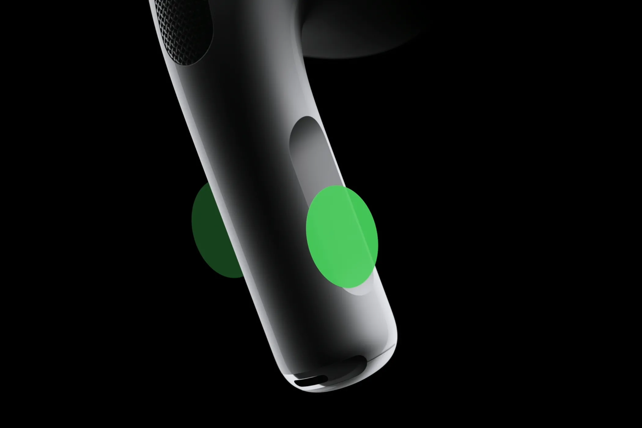 Tai nghe AirPods Pro 2 với các cảm biến chạm trên thân