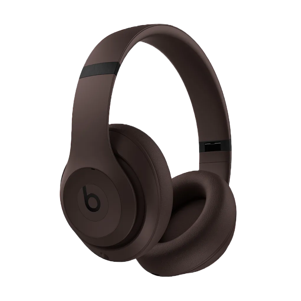 Tai nghe không dây Beats Studio Pro màu nâu với đệm tai mềm mại
