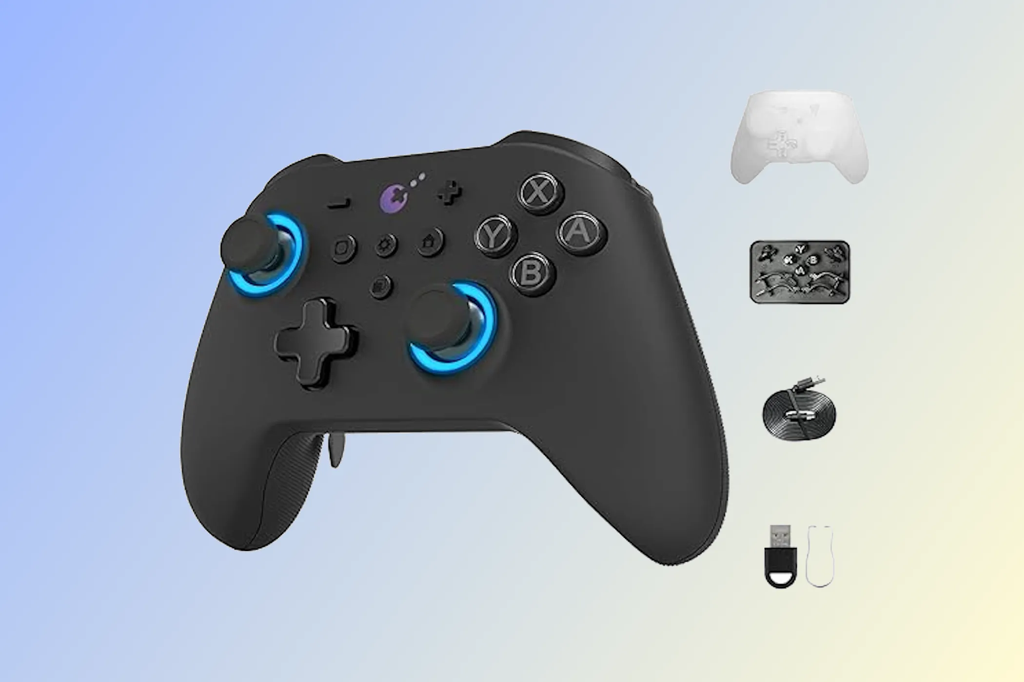 Tay cầm chơi game Gulikit KK3 Max màu đen cho Nintendo Switch