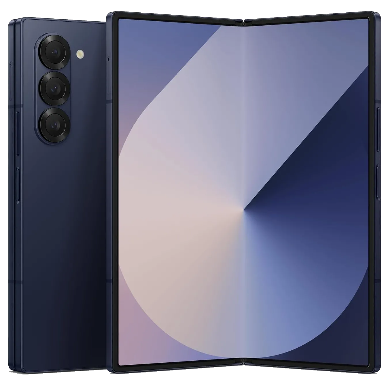 Thiết bị Samsung Galaxy Z Fold 6 gập, biểu tượng cho sự đa dạng phần cứng của nền tảng Android và những thách thức phát triển ứng dụng trên các thiết bị đặc thù.