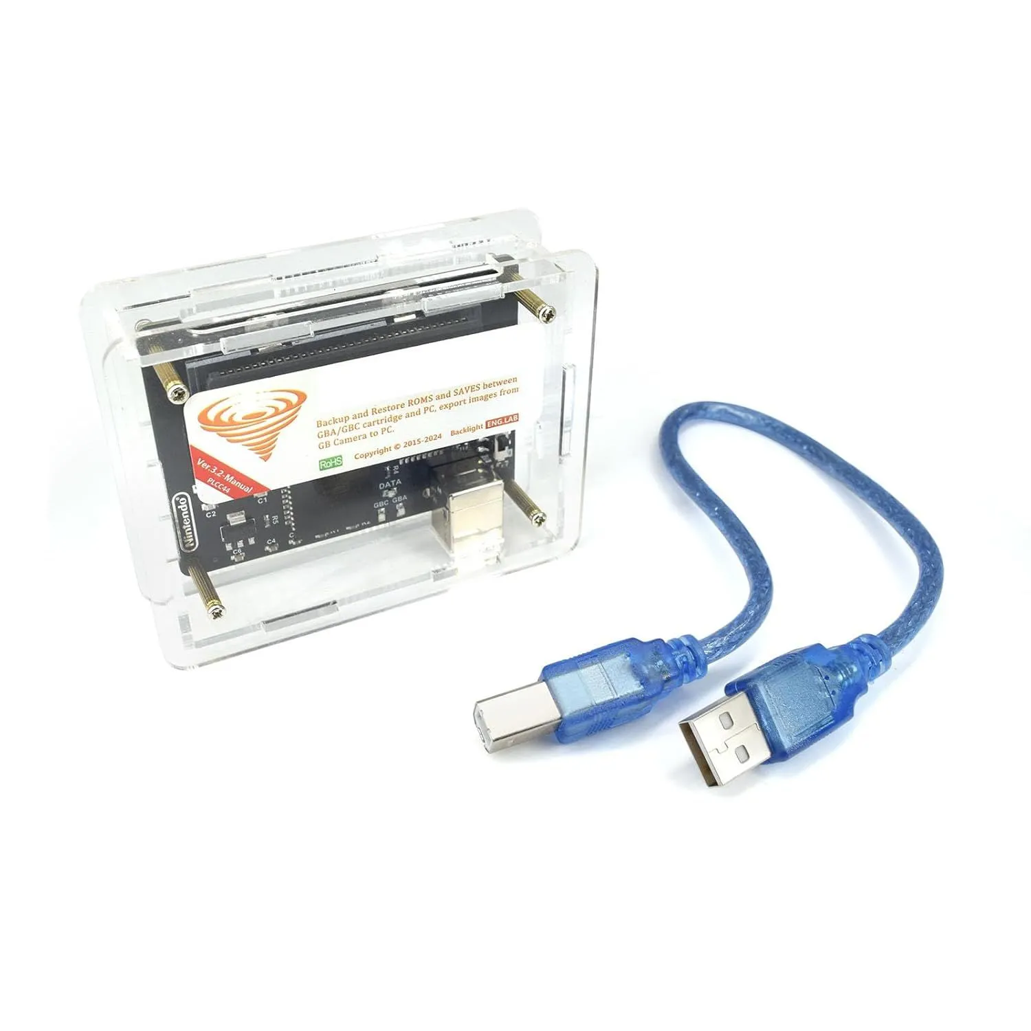 Thiết bị sao lưu ROM Game Boy và Game Boy Advance XBERSTAR Flash Boy 3.1