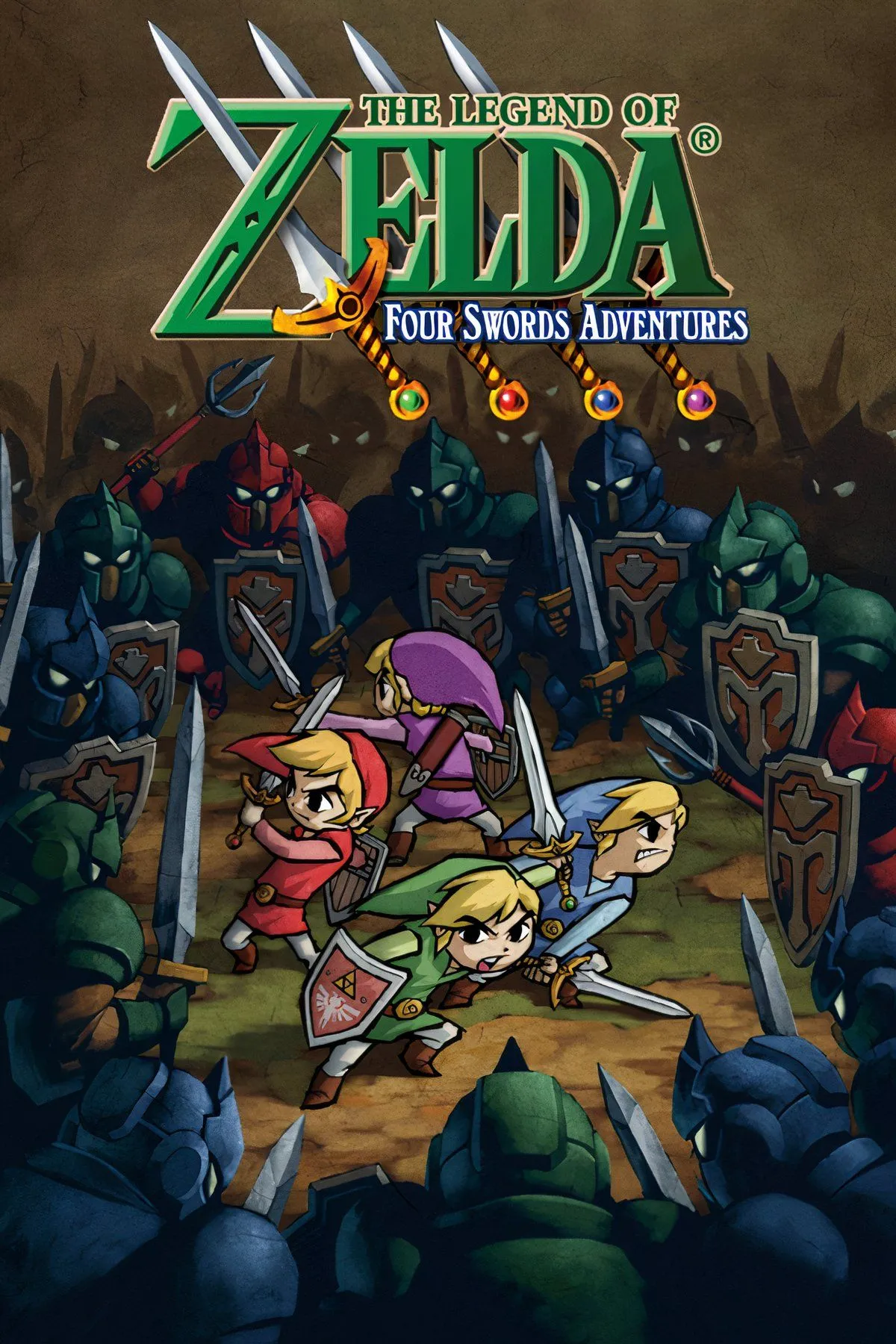 Thư viện hình ảnh tổng hợp từ game The Legend of Zelda: Four Swords Adventures.