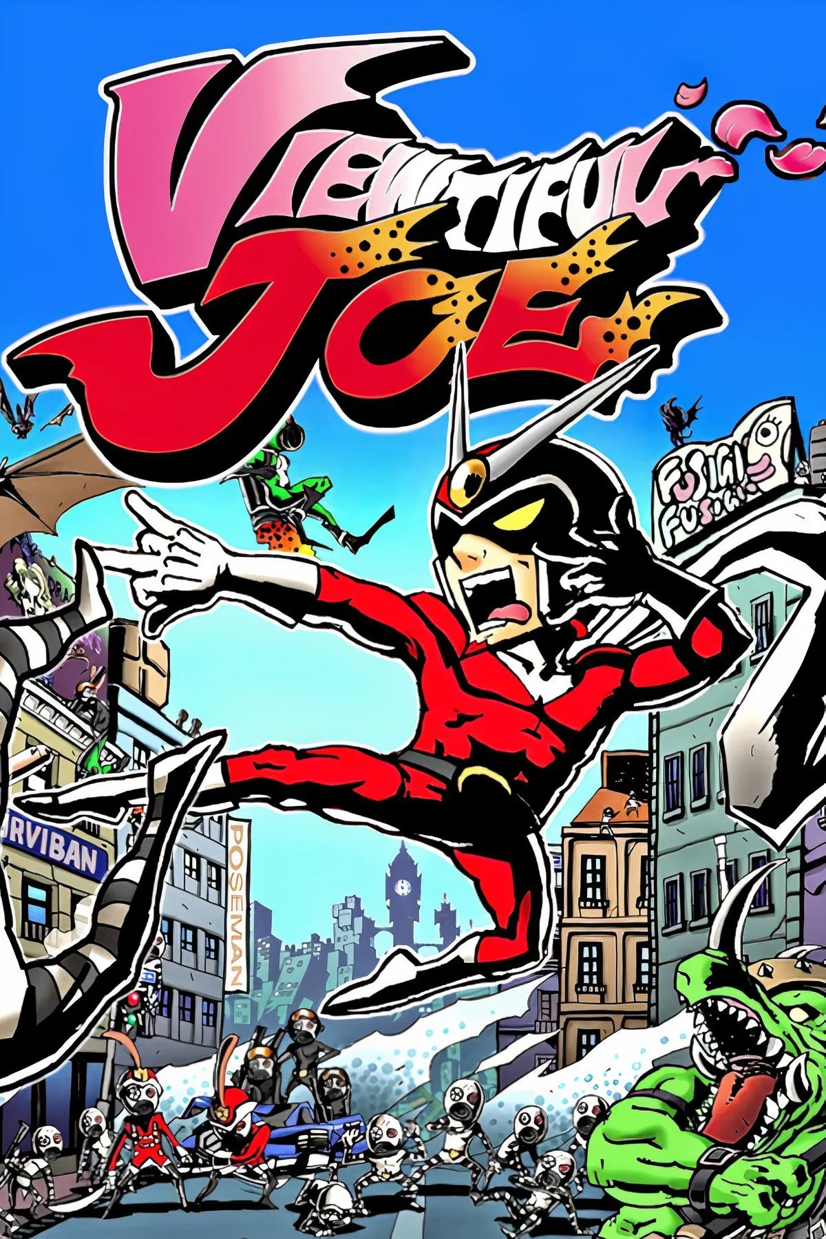 Tổng hợp các khoảnh khắc hành động và hình ảnh từ game Viewtiful Joe.