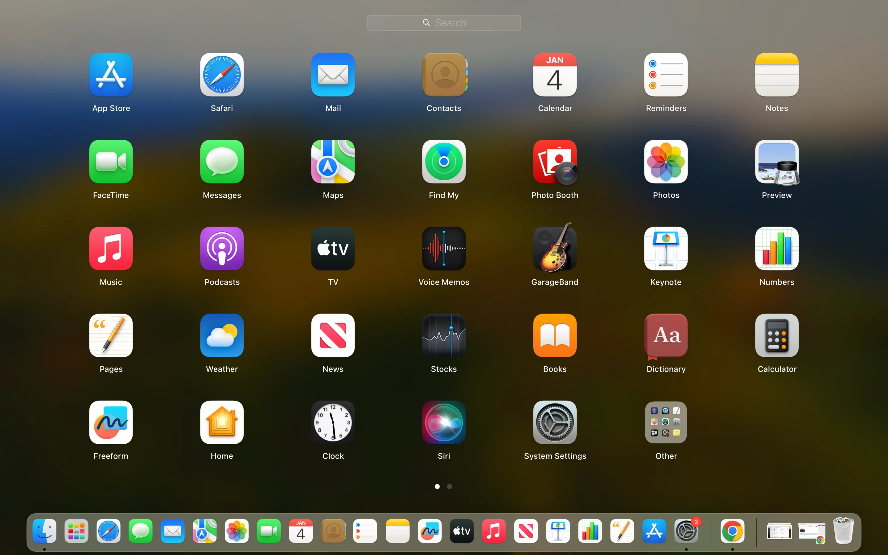 Trình khởi chạy ứng dụng macOS
