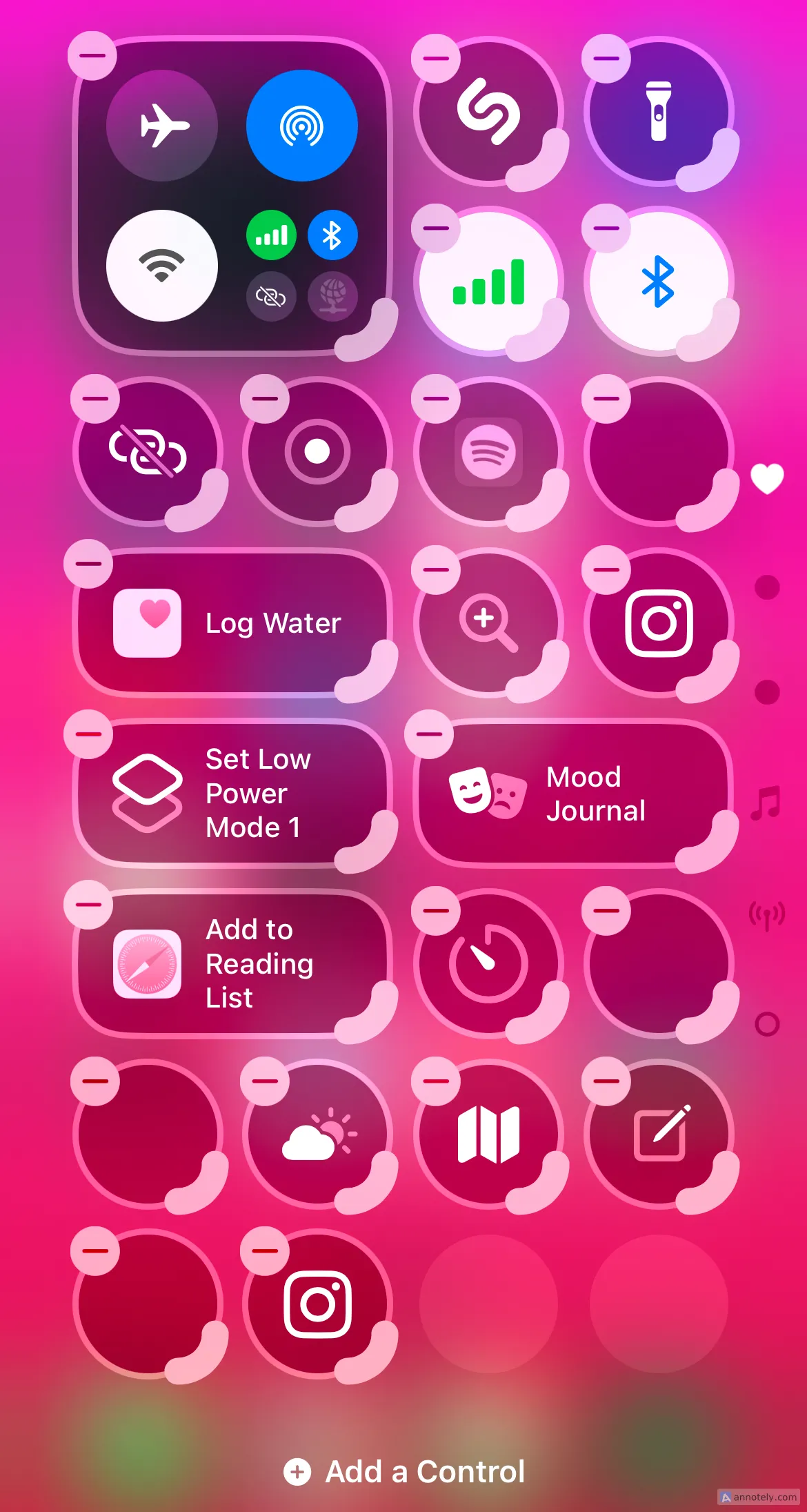 Tùy chỉnh Trung tâm điều khiển trên iPhone