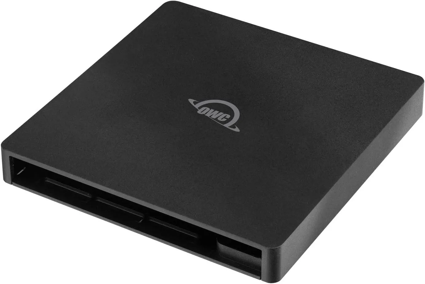 Vỏ đựng ổ đĩa quang OWC mỏng, cho phép biến ổ đĩa gắn trong thành ổ đĩa Blu-ray gắn ngoài tiện lợi kết nối qua USB.