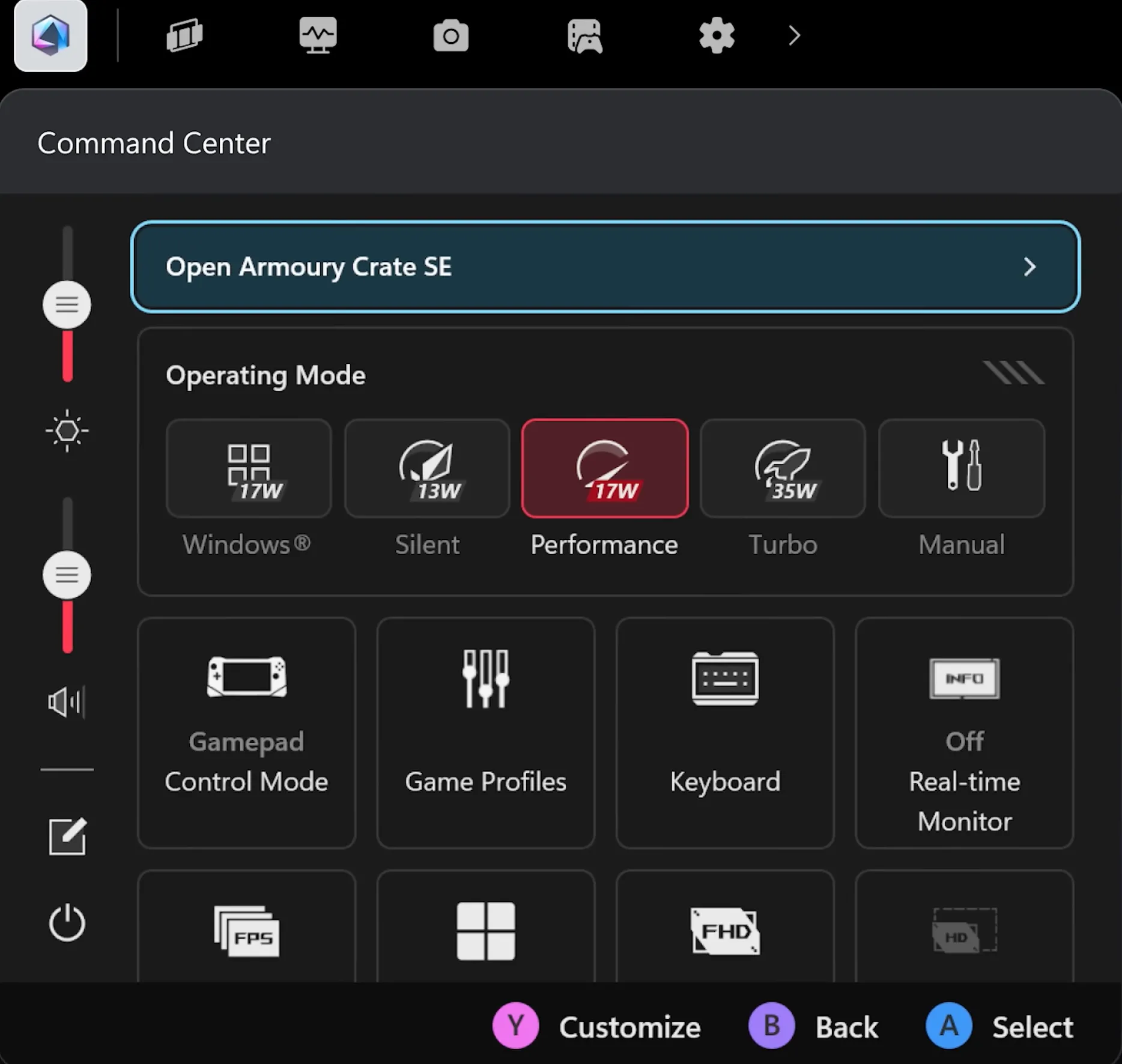 Xbox Game Bar mới với widget ASUS Armoury Crate, tăng cường khả năng tùy chỉnh hiệu năng game