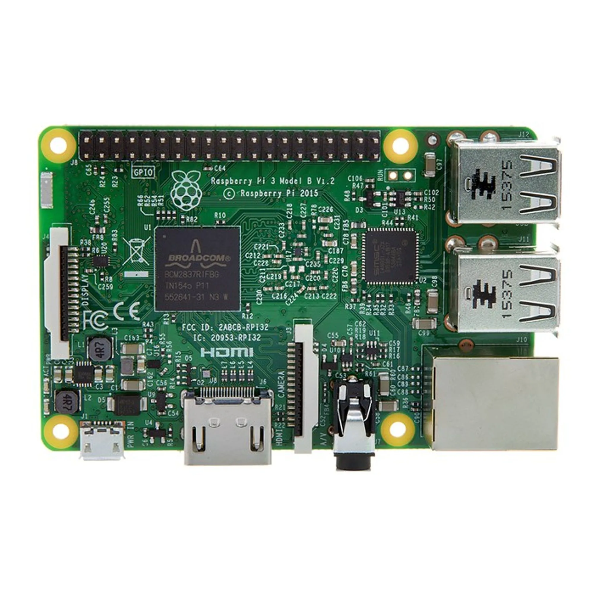 Bo mạch Raspberry Pi 3 B, một lựa chọn phổ biến và tiết kiệm để cài đặt Pi-Hole